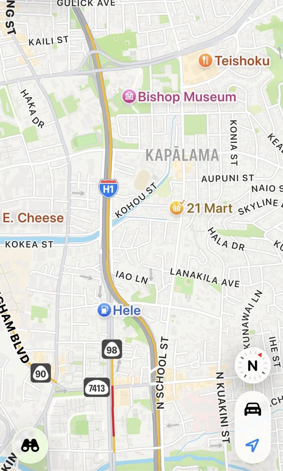 TRAFFIC INCIDENT - Likelike Highway off-ramp, Oahu | Stolen Stuff Hawaii