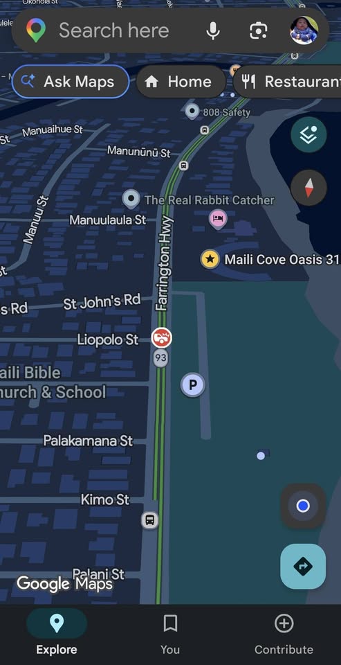 TRAFFIC INCIDENT - Farrington Hwy just past St John's Road, Maili, Oahu | Stolen Stuff Hawaii