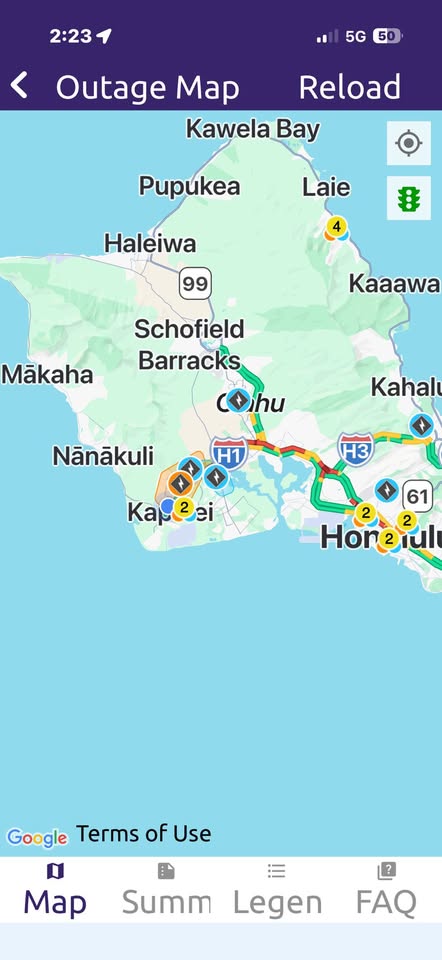 POWER OUTAGE - Unknown | Stolen Stuff Hawaii