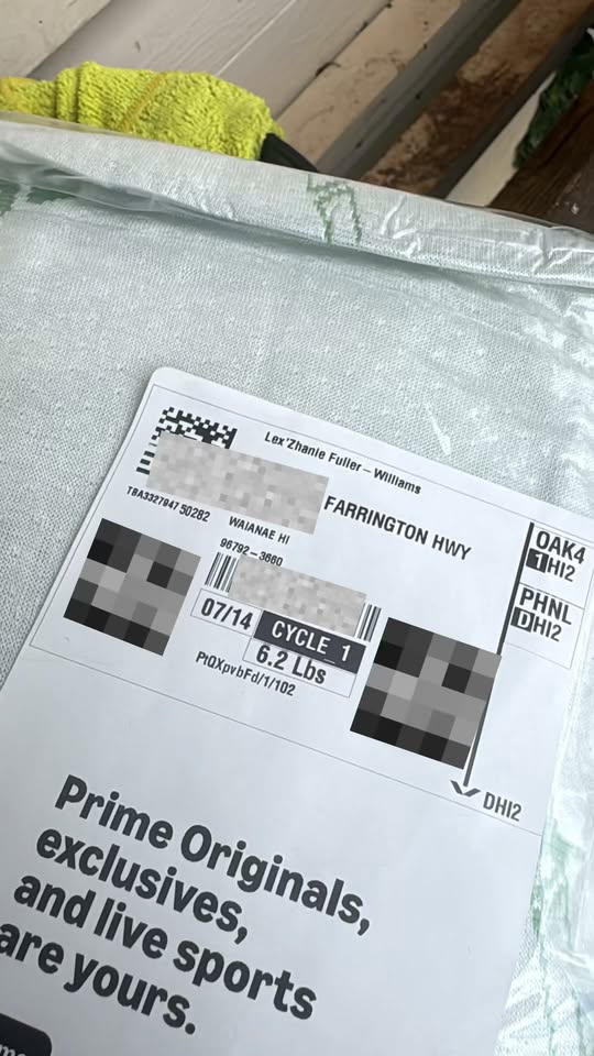 MISDELIVERED PACKAGE - Unknown | Stolen Stuff Hawaii