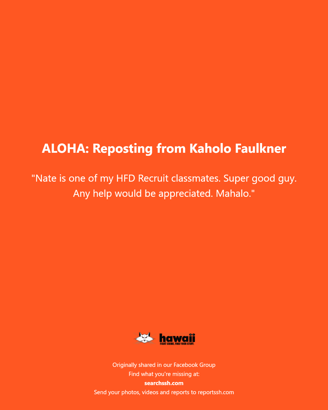 ALOHA - Hawaii | Stolen Stuff Hawaii