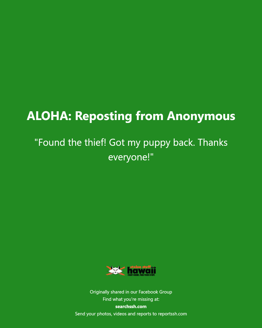 ALOHA - Hawaii | Stolen Stuff Hawaii
