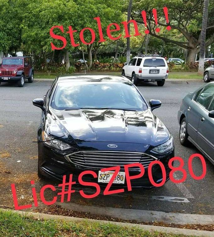 VEHICLE THEFT - Kaneohe, Oahu | SSH Search