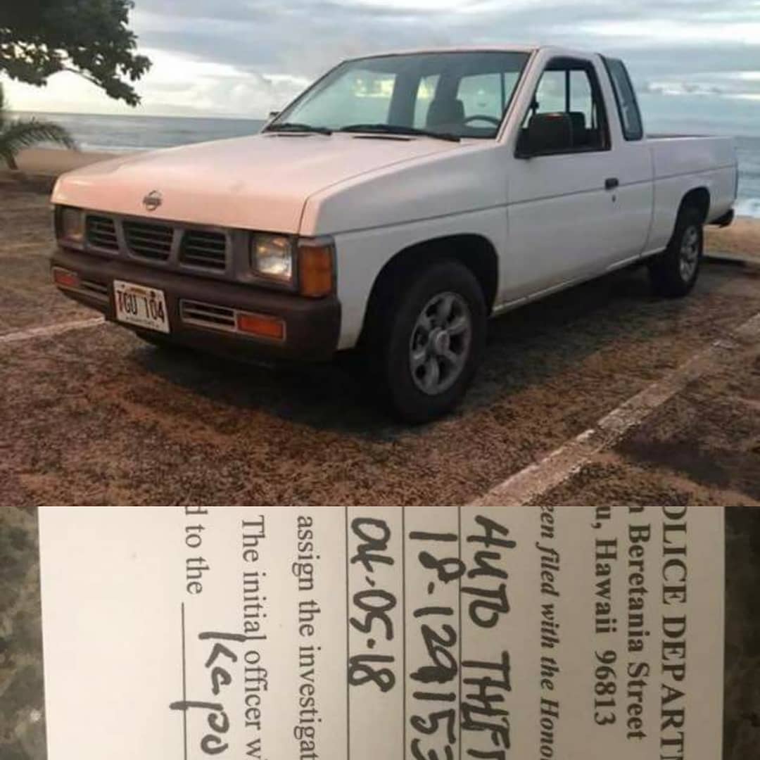 VEHICLE THEFT - Pahika Street, Ewa Beach, Oahu | SSH Search