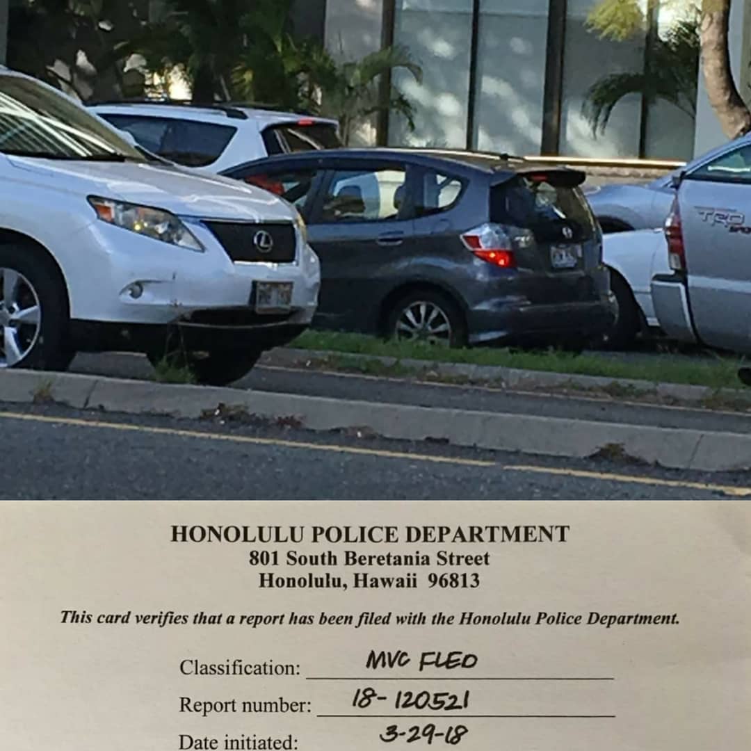 HIT AND RUN - Federal Building, Bishop Street, Honolulu | SSH Search