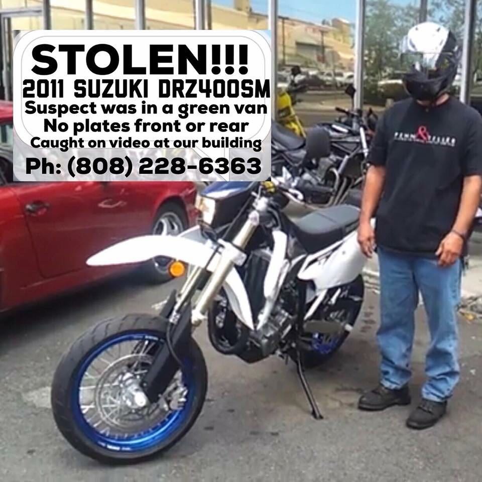VEHICLE THEFT - Hawaii | SSH Search