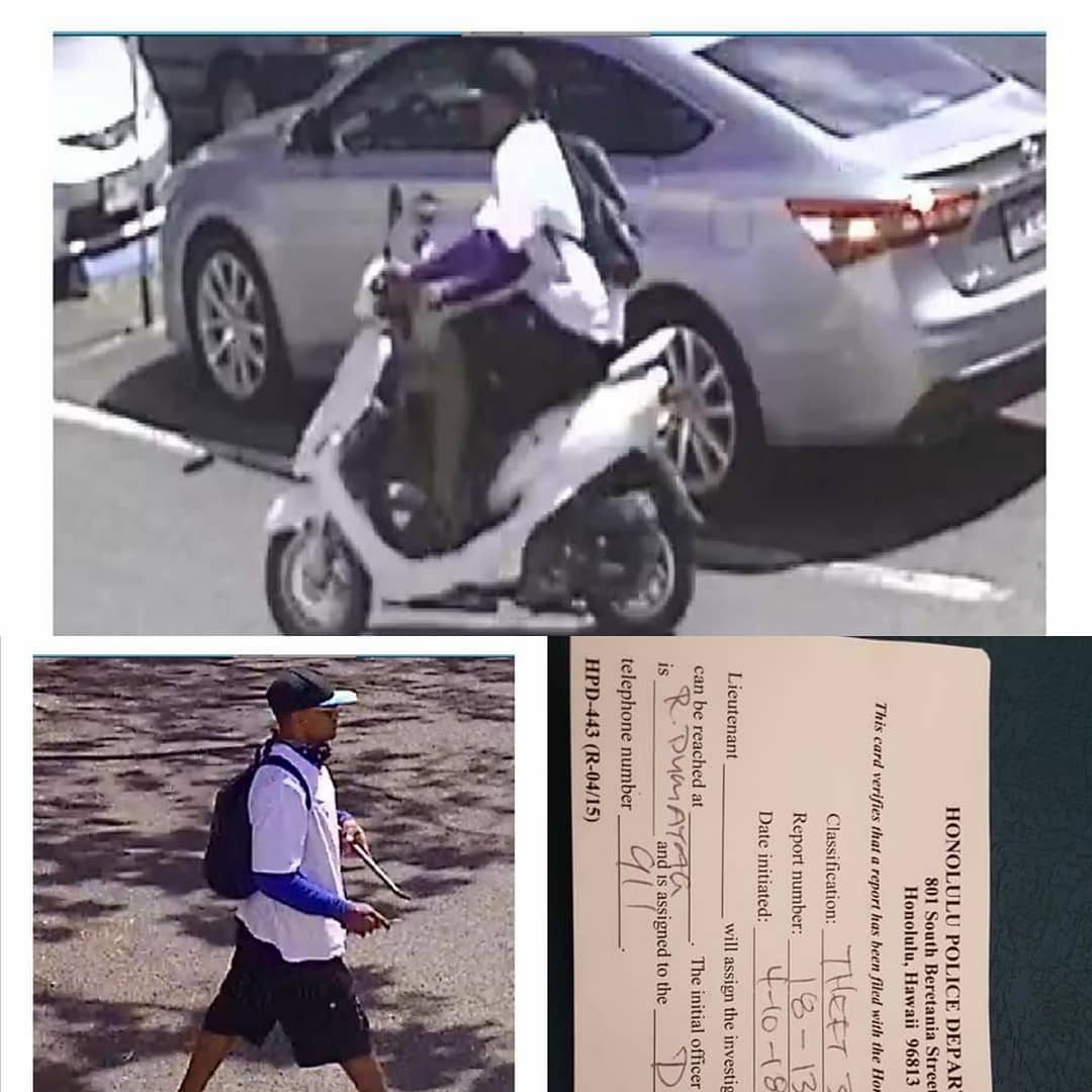 VEHICLE THEFT - Nu'uanu YMCA, Honolulu, Oahu | SSH Search