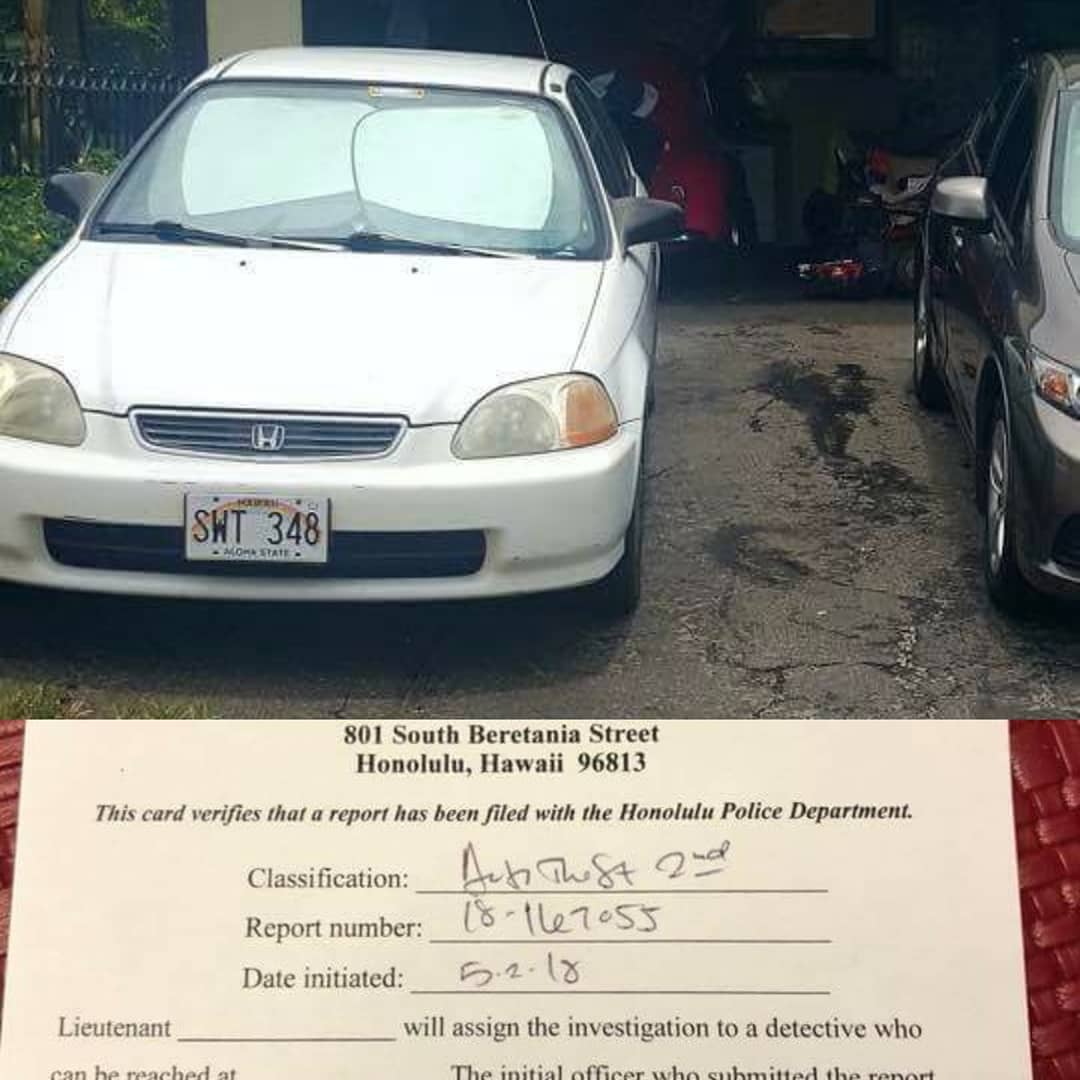 THEFT - Makakilo, Oahu | SSH Search