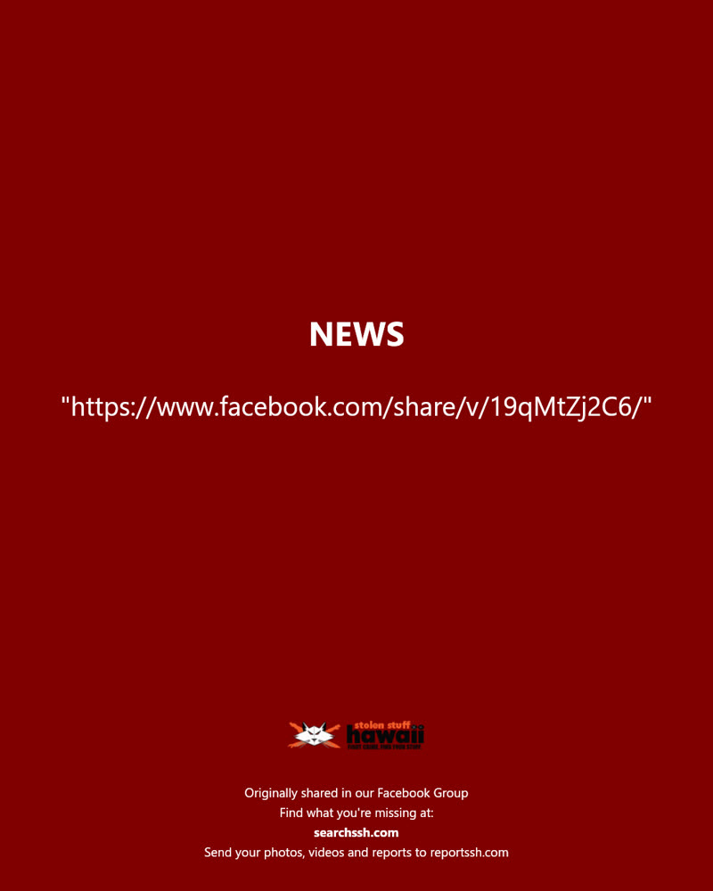 NEWS - Hawaii | SSH Search