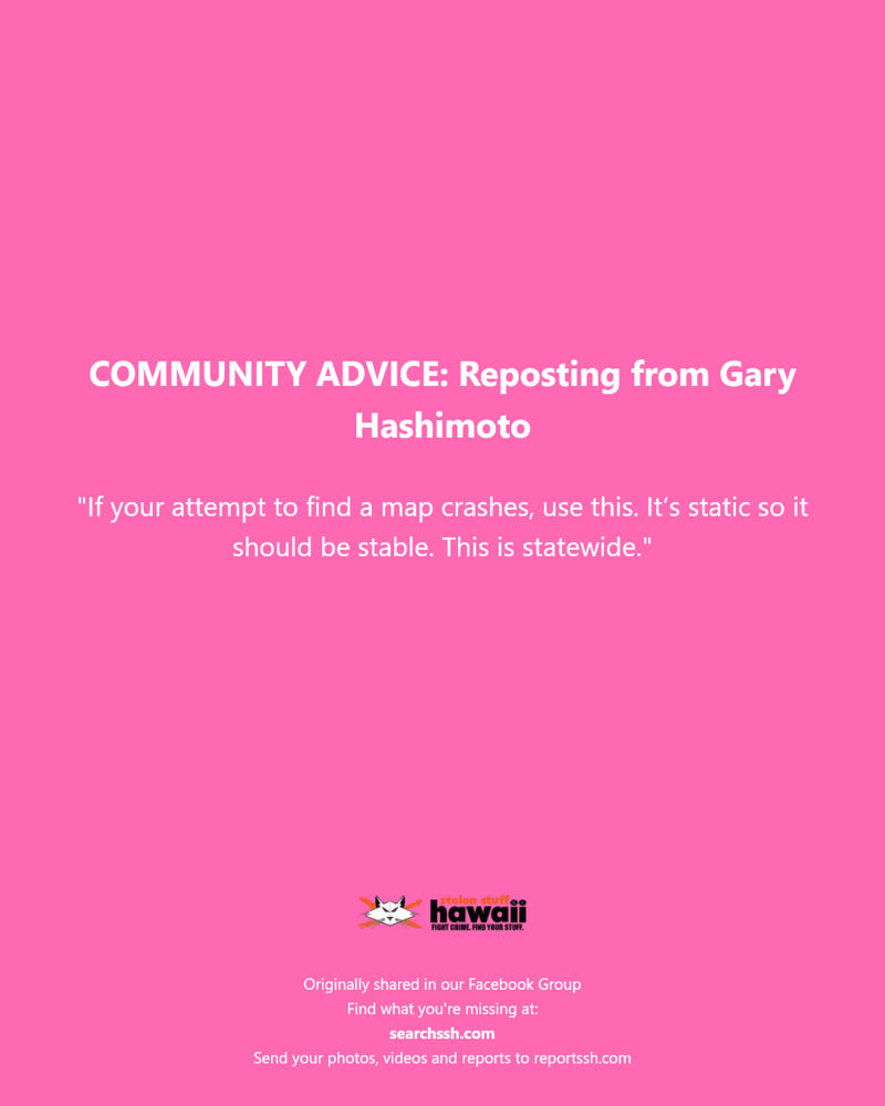 COMMUNITY ADVICE - Hawaii | SSH Search