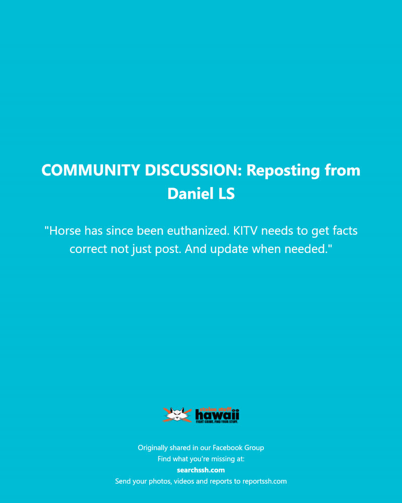 COMMUNITY DISCUSSION - Hawaii | SSH Search