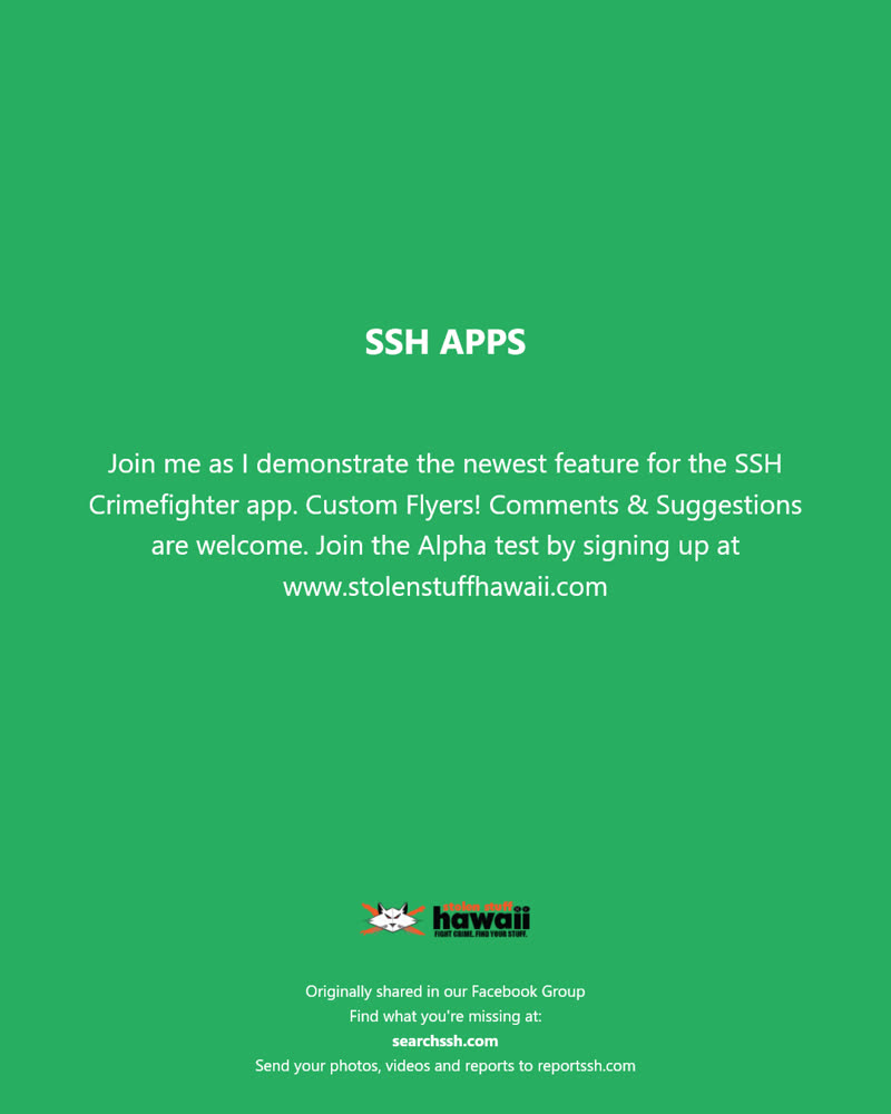 SSH APPS - Hawaii | SSH Search