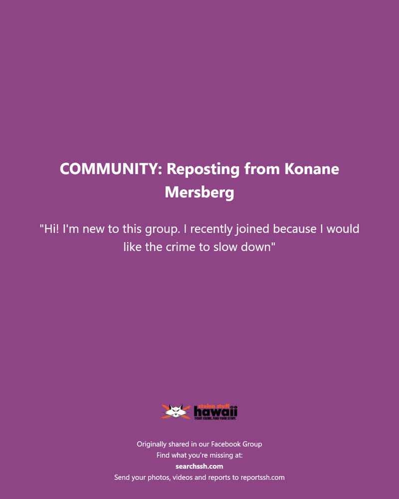 COMMUNITY - Hawaii | SSH Search