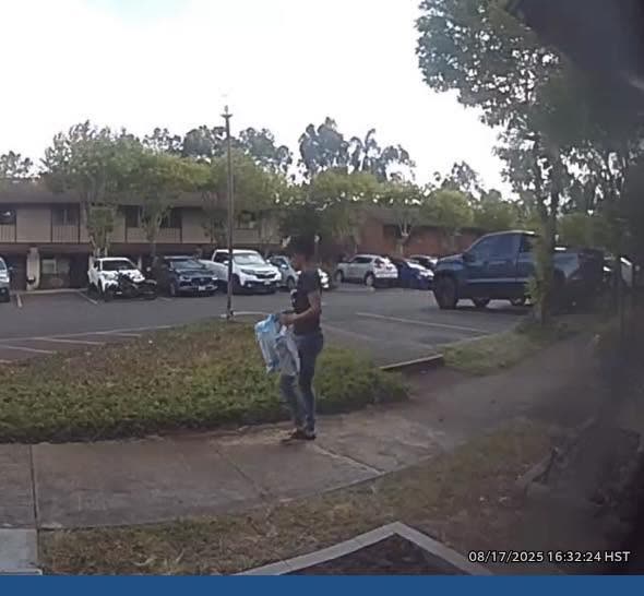 PACKAGE THEFT - Knob Hill, Mililani | SSH Search
