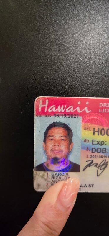 FOUND ITEM - Pearlridge, Aiea, Oahu | SSH Search