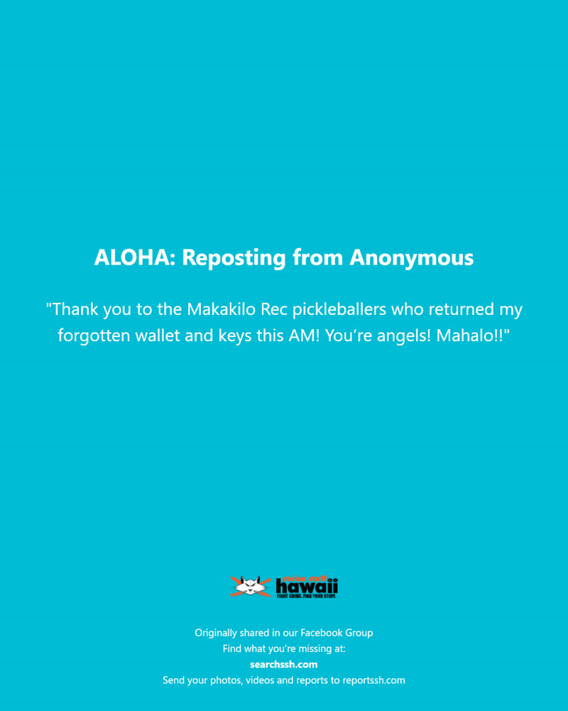 ALOHA - Hawaii | SSH Search