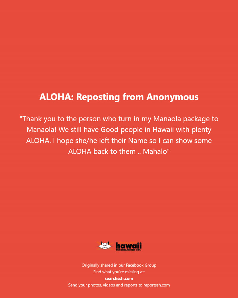 ALOHA - Hawaii | SSH Search