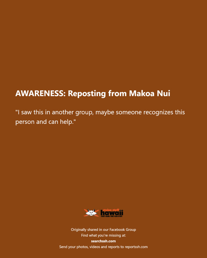 AWARENESS - Hawaii | SSH Search