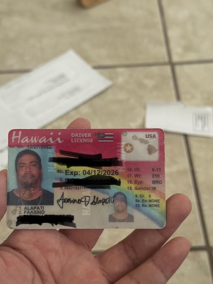 FOUND ITEM - Hawaii | SSH Search