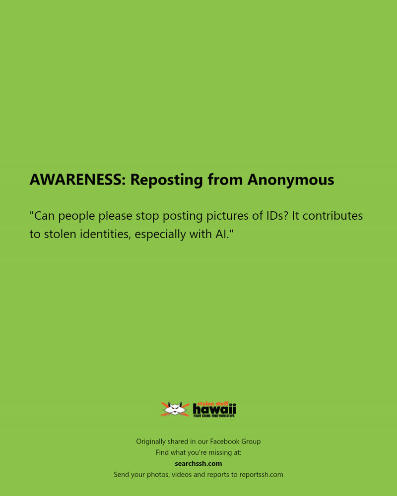 AWARENESS - Hawaii | SSH Search