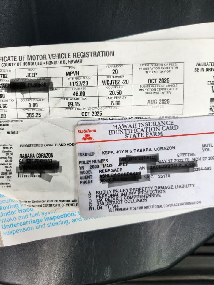 FOUND ITEM - Walmart parking lot, Pearl City, Oahu | SSH Search
