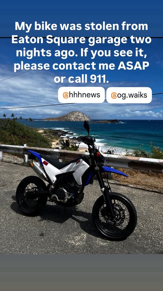 VEHICLE THEFT - Eaton Square Garage, Honolulu, Oahu | SSH Search