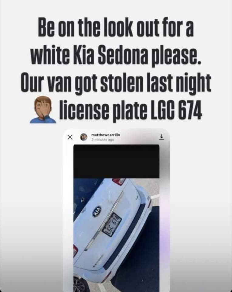 VEHICLE THEFT - Pearl City, Oahu | SSH Search