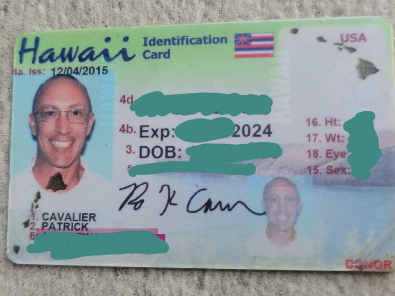 FOUND ITEM - Hawaii | SSH Search