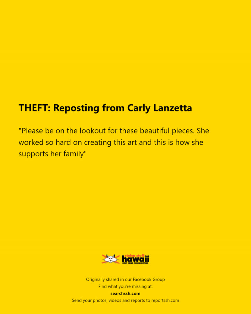 THEFT - Hawaii | SSH Search