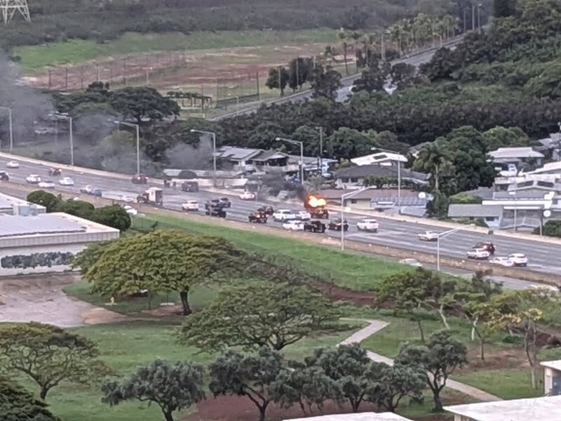 FIRE - H-1, Aiea, Oahu | SSH Search