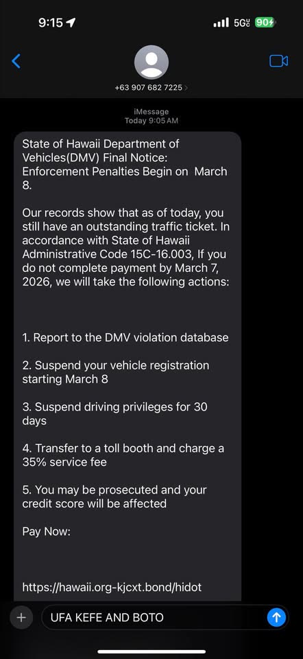 SCAM - Hawaii | SSH Search