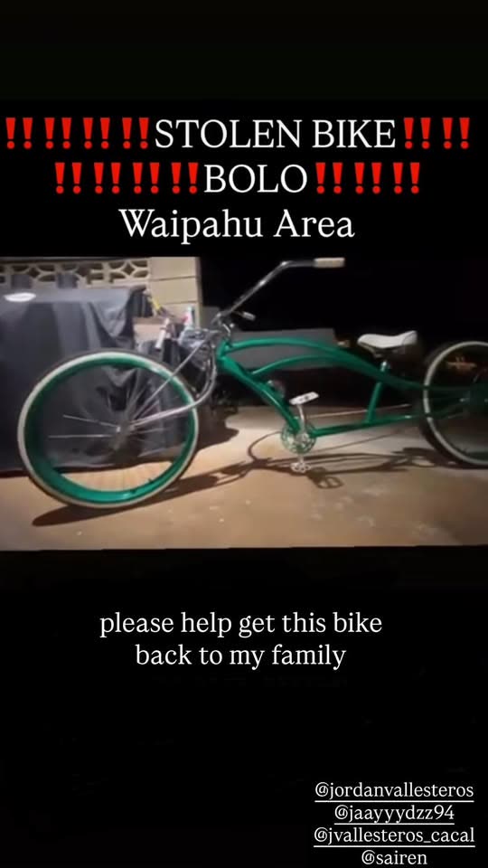 VEHICLE THEFT - Hawaii | SSH Search