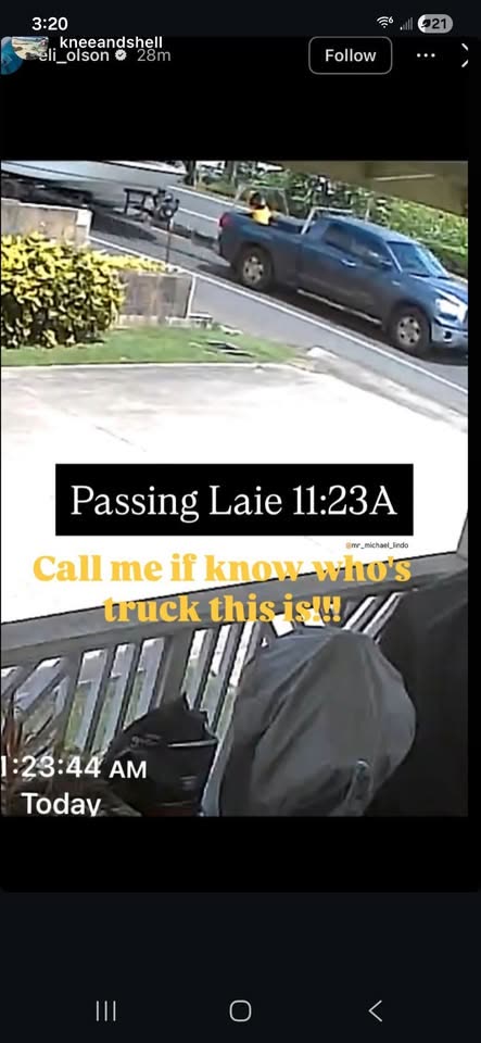 VEHICLE THEFT - North Shore, Oahu | SSH Search