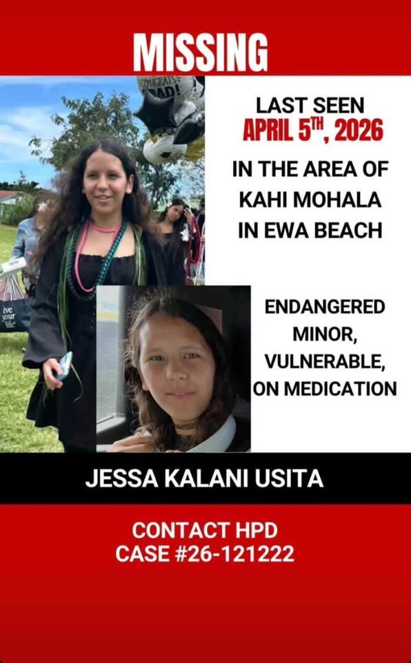 MISSING PERSON - Hawaii | SSH Search