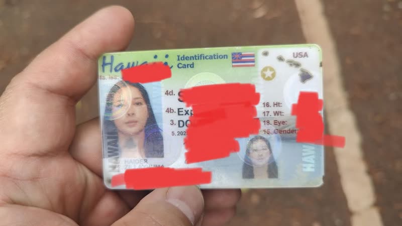 FOUND ITEM - Aiea Loop Trail, Aiea, Oahu | SSH Search