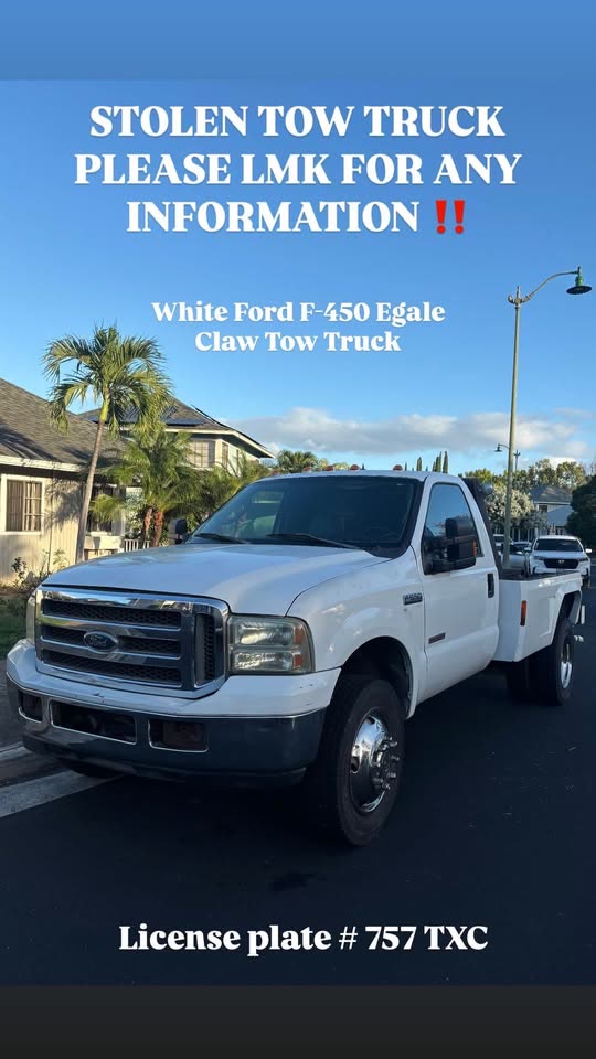 VEHICLE THEFT - West Loch Fair Ways, Ewa Beach, Oahu | SSH Search