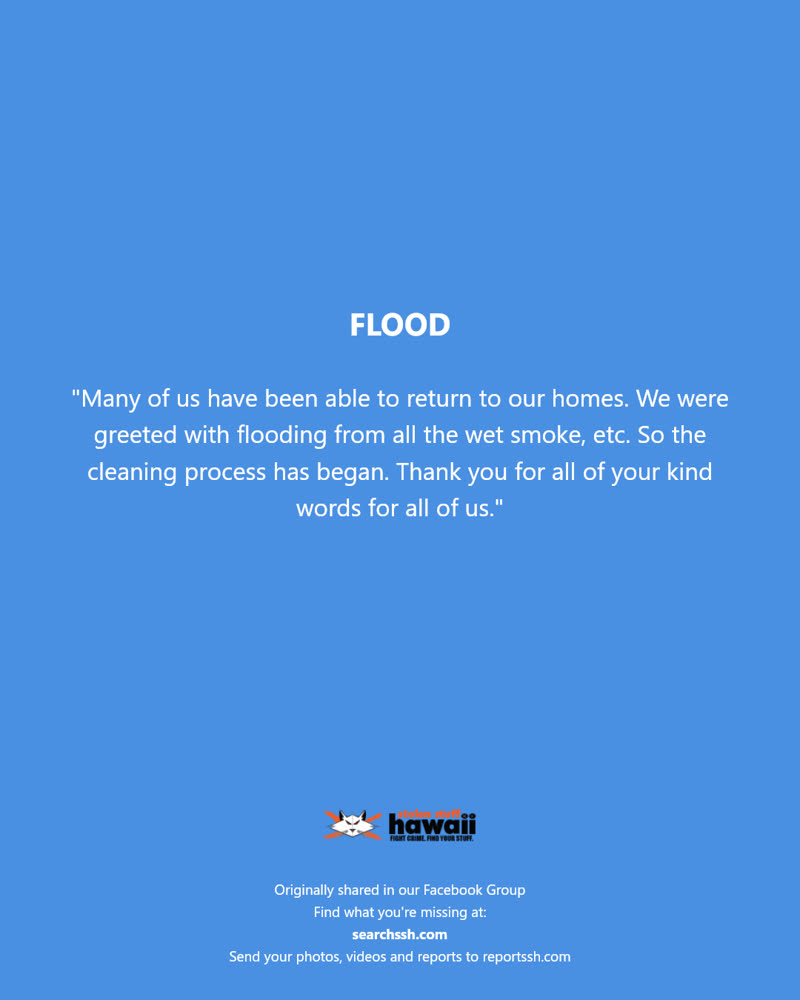 FLOOD - Hawaii | SSH Search