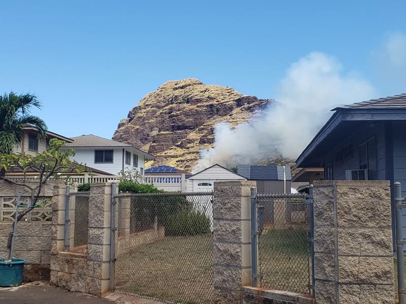 FIRE - Hakimo Road, Nanakuli, Oahu | SSH Search