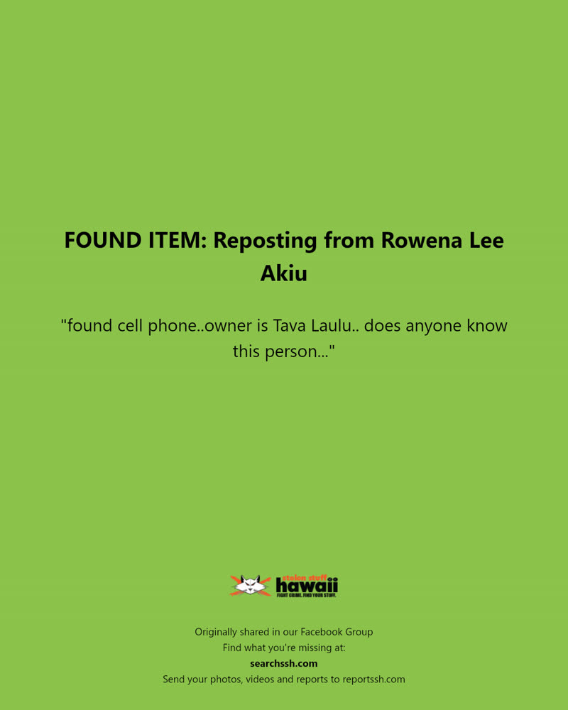 FOUND ITEM - Unknown | SSH Search