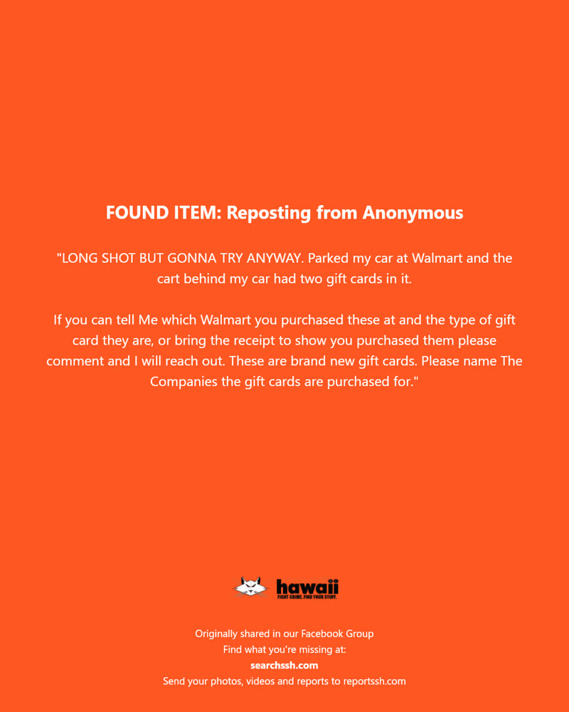 FOUND ITEM - Unknown | SSH Search