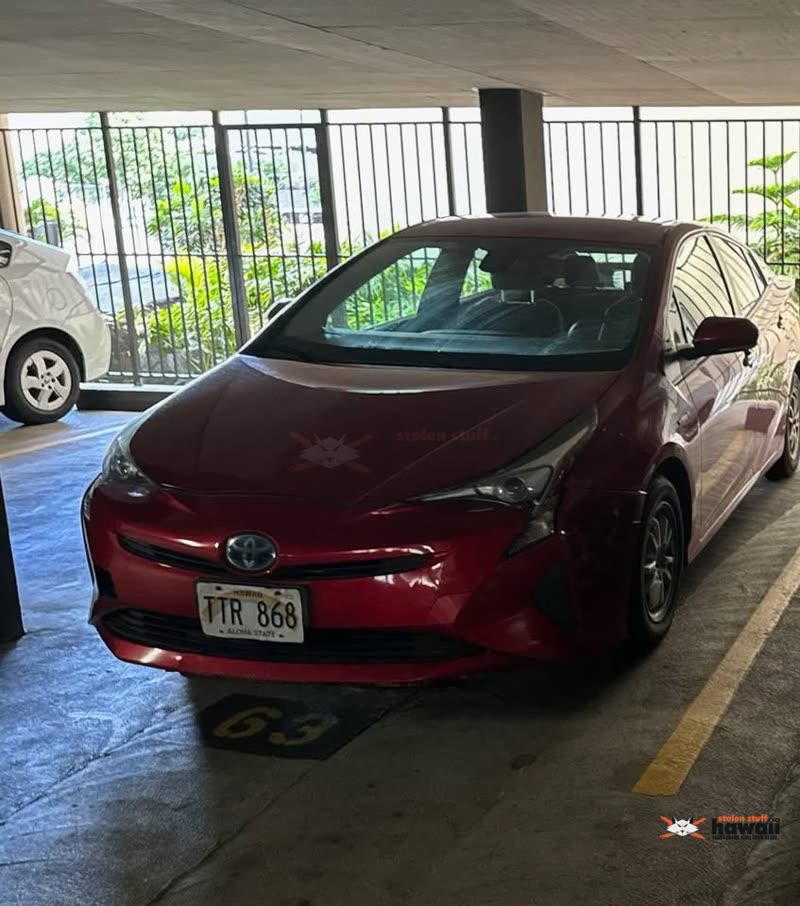 VEHICLE THEFT - Aiea, Oahu | SSH Search