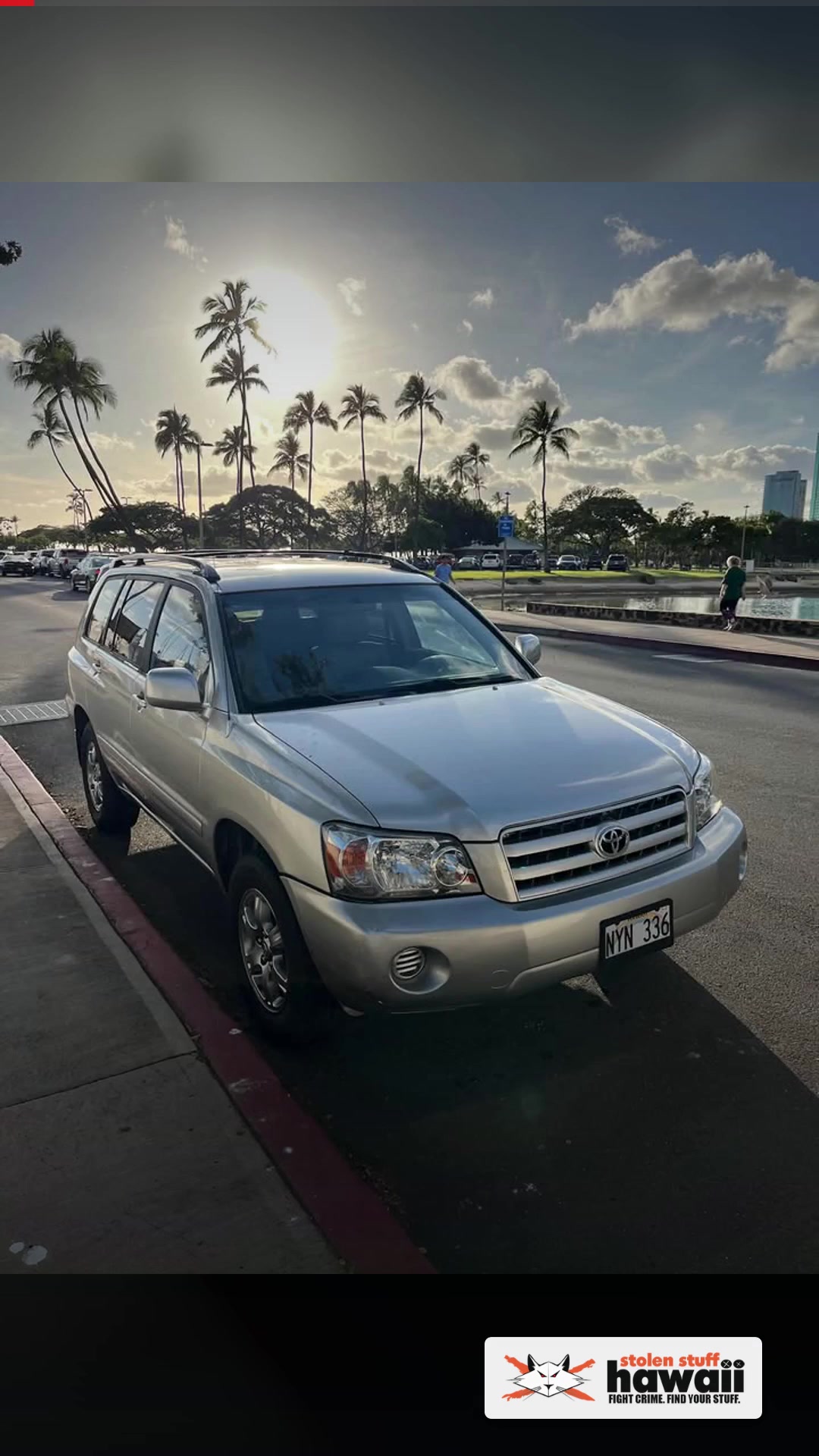 VEHICLE THEFT - Round Top Drive, Honolulu | SSH Search
