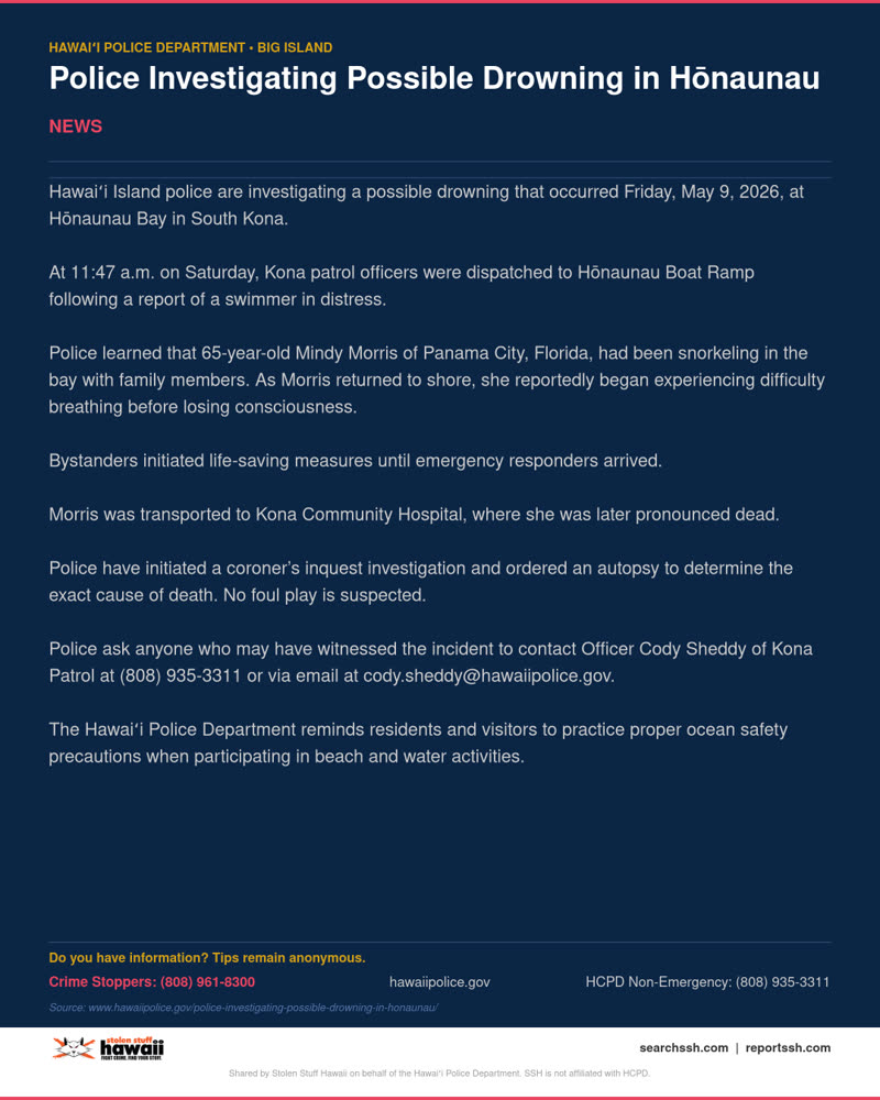 NEWS - Hawaii County | SSH Search