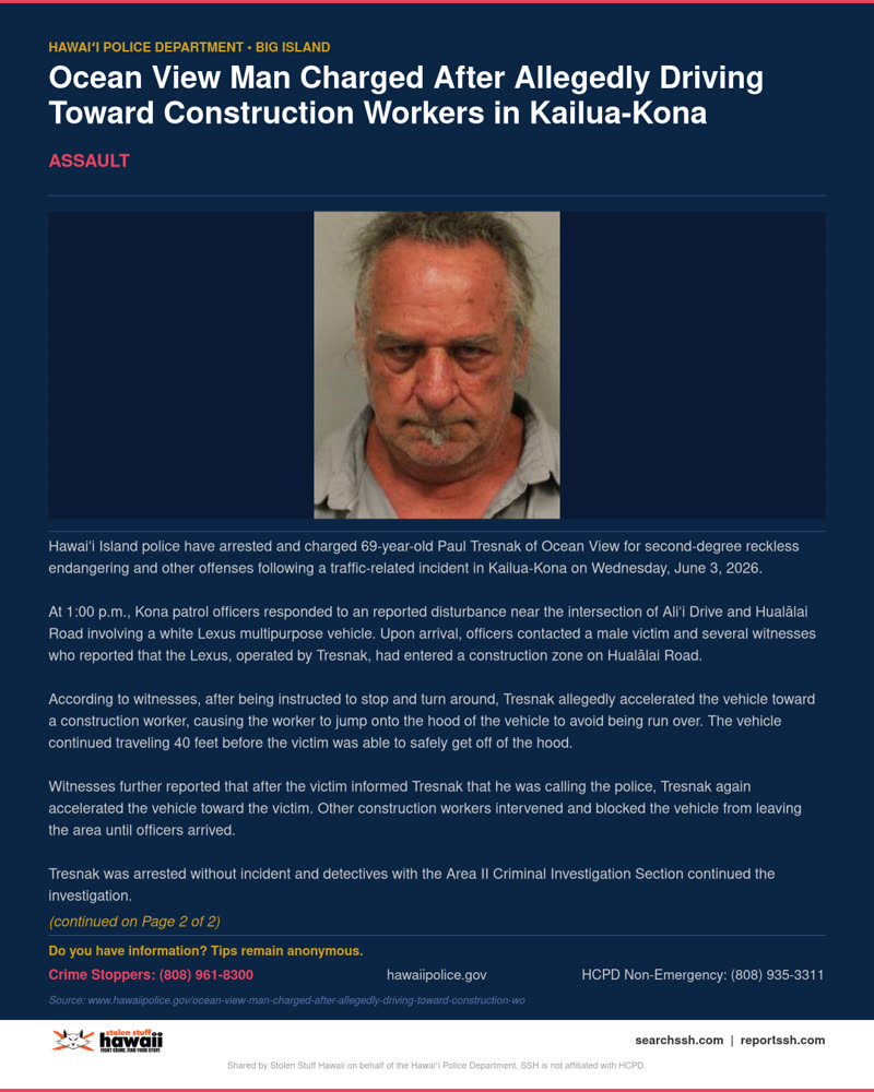 ASSAULT - Hawaii County | SSH Search