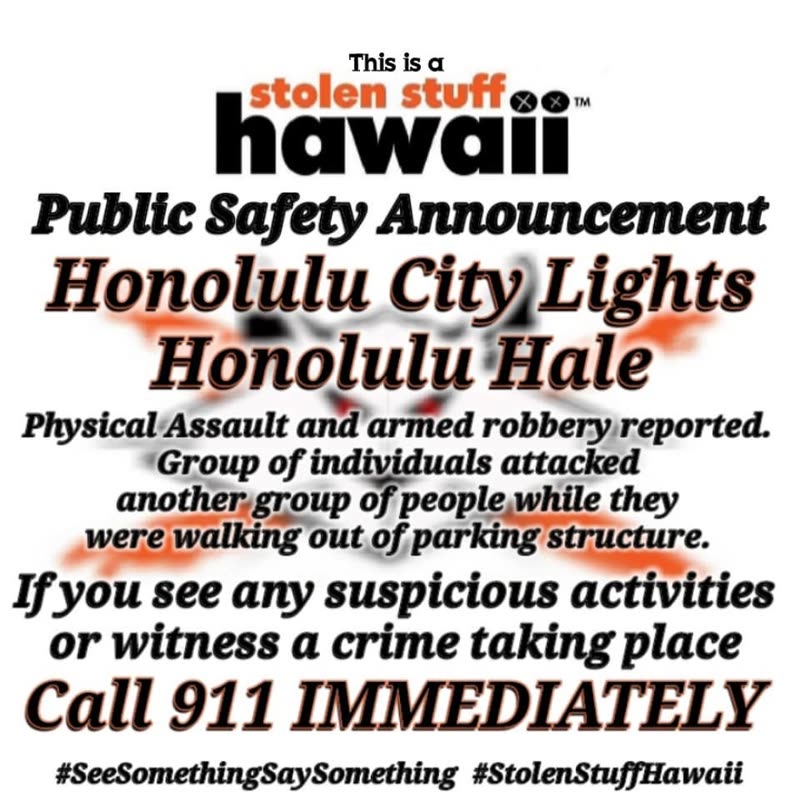 TRAFFIC INCIDENT - Hawaii | SSH Search