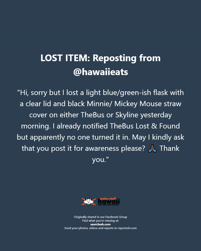 LOST ITEM - Unknown | SSH Search