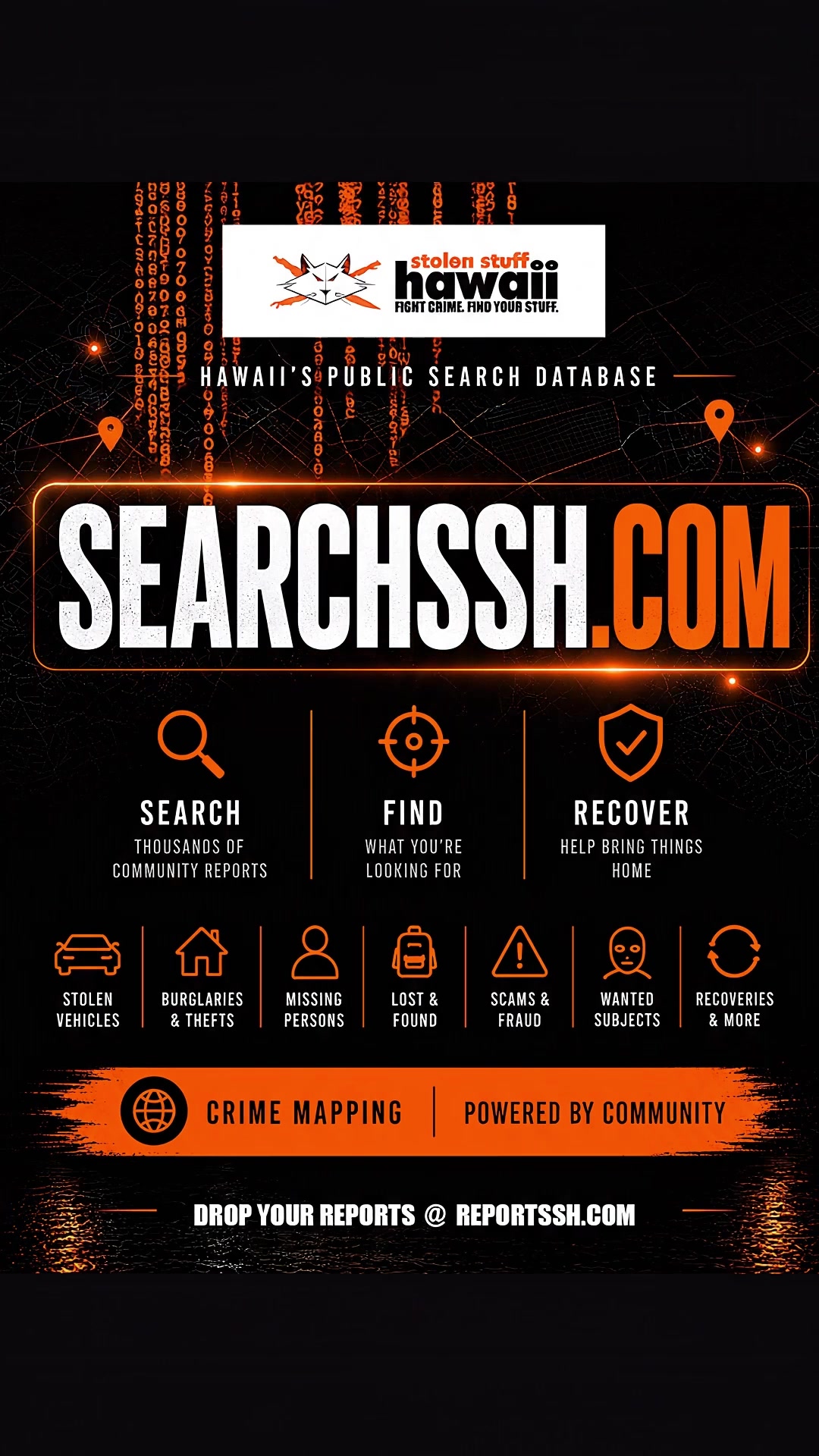 SSH OFFICIAL - Unknown | Stolen Stuff Hawaii
