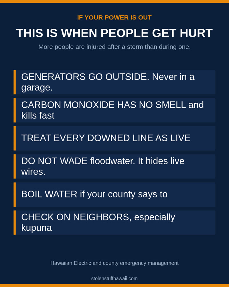 WEATHER ALERT - Hawaii | SSH Search