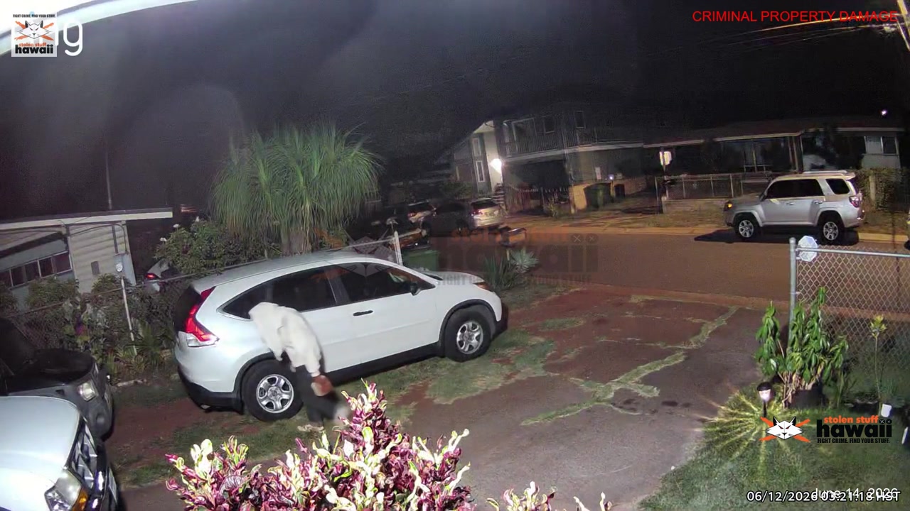 CRIMINAL PROPERTY DAMAGE - Oahu | Stolen Stuff Hawaii