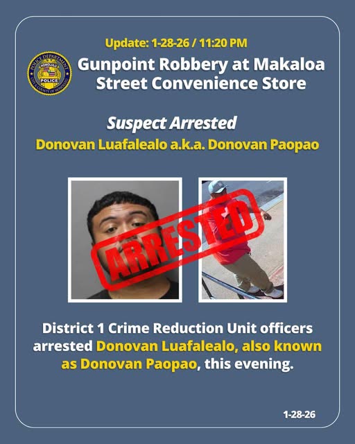 ROBBERY - Oahu | SSH Search